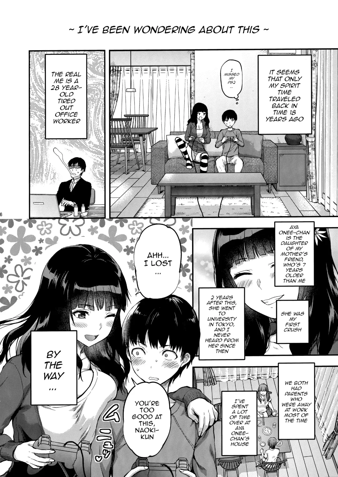[Yuzuki N Dash] Hatsu Koi no Onee-san ni Amaetai Dake no Jinsei Datta Fhentai - Page 5