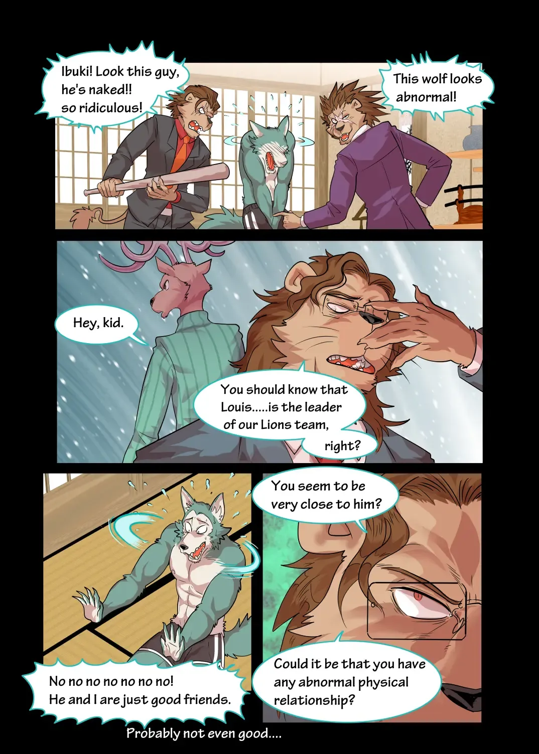 [Kuma Hachi] Panda's Hell Training - BEASTARS dj Fhentai - Page 16