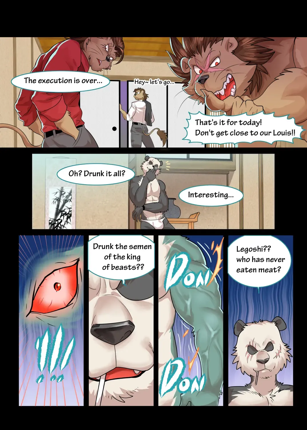 [Kuma Hachi] Panda's Hell Training - BEASTARS dj Fhentai - Page 26