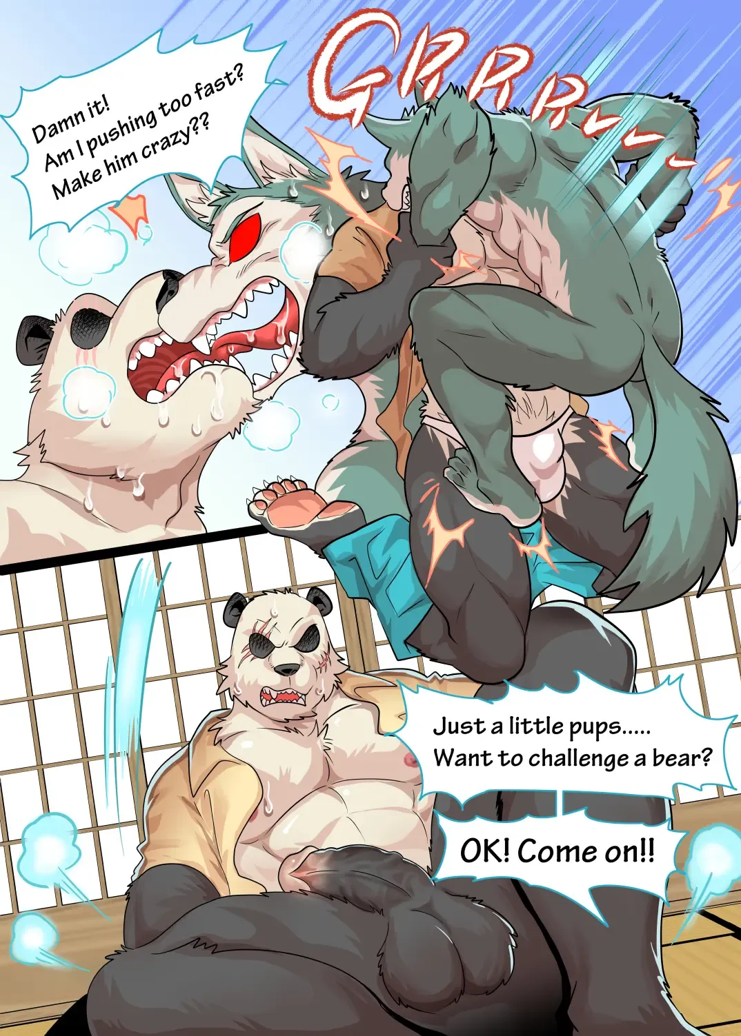 [Kuma Hachi] Panda's Hell Training - BEASTARS dj Fhentai - Page 8