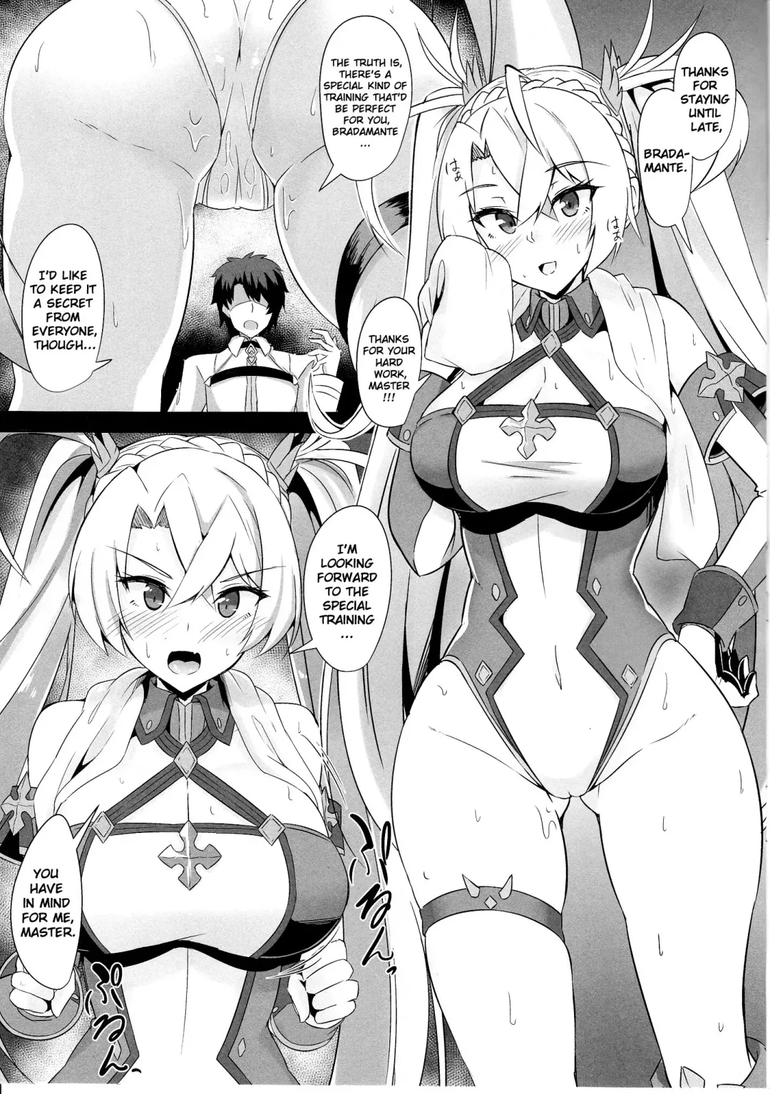 [Kazamitiu] Bradamante to Himitsu no Tokkun | Secret Special Training with Bradamante Fhentai - Page 2