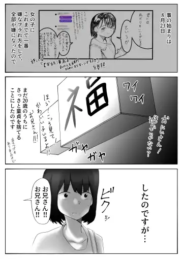 【風俗レポ漫画】飛田新地で童貞を捨てた話 Fhentai - Page 2