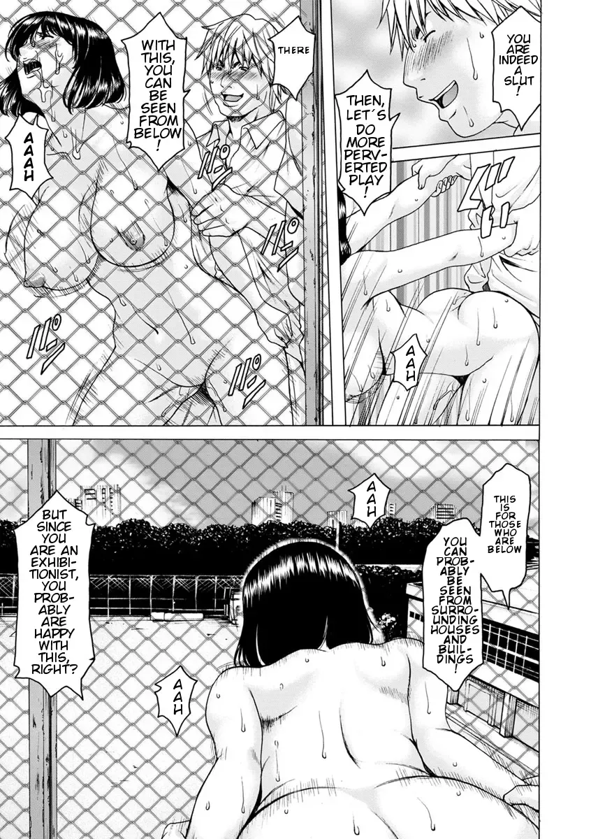 [Hoshino Ryuichi] Hitozuma Roshutsu Choukyou ~Nazo no Kyouhakusha~ Ch. 3 Fhentai - Page 15