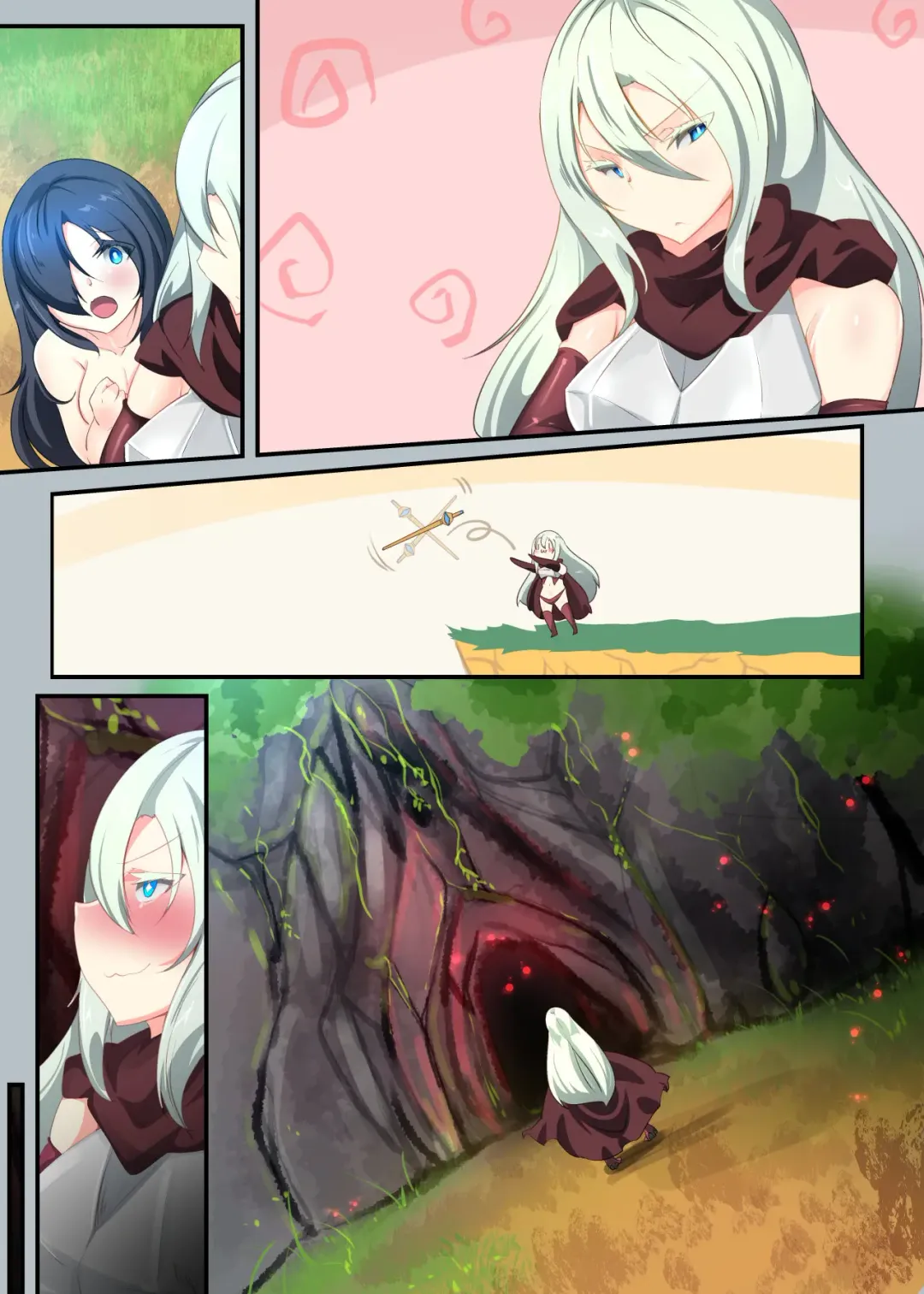 Masochist Girl Reincarnated as a Cool Knightess Fulfills her Dreams of being Lewdly Corrupted Fhentai - Page 75