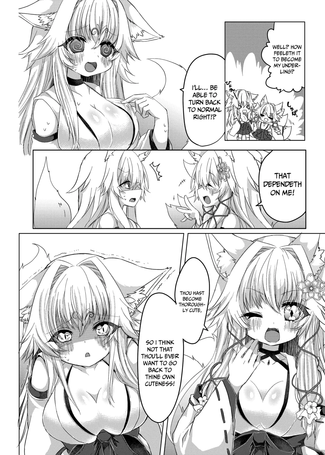 [Shio] Oshikake Kitsunemusume ni Kenzokukitsunemusume ni Sareta Ken | How I Was Turned Into an Underling Fox Girl by a Pushy Fox Girl Fhentai - Page 13