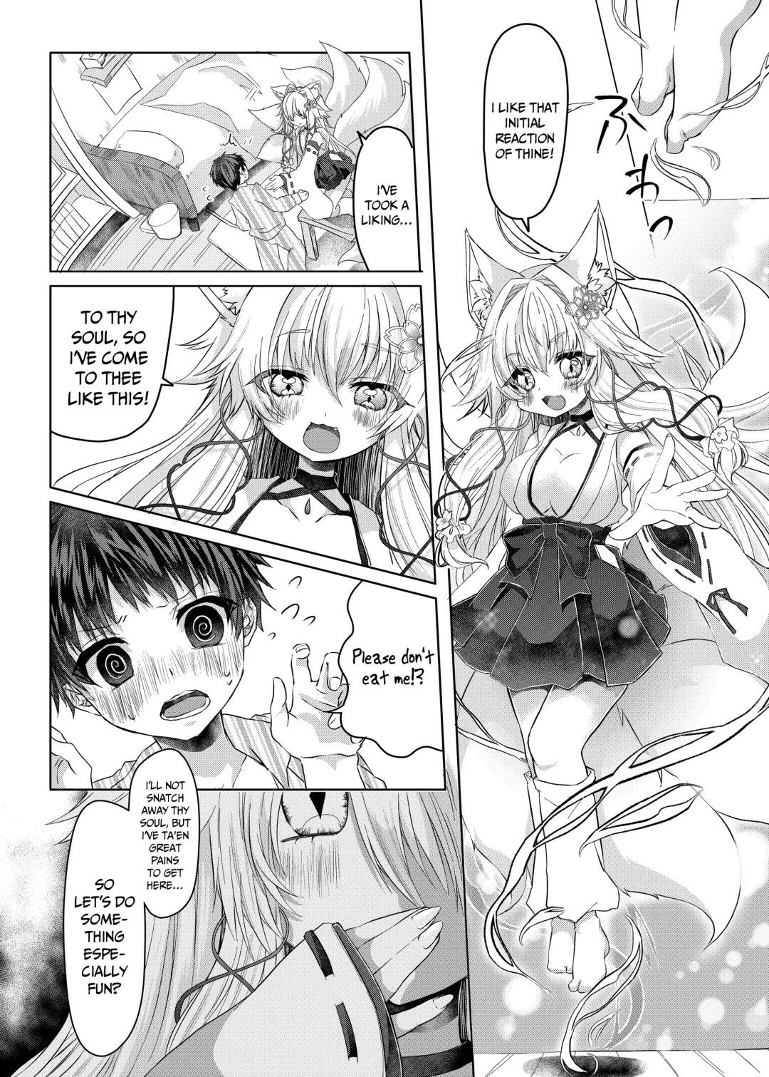 [Shio] Oshikake Kitsunemusume ni Kenzokukitsunemusume ni Sareta Ken | How I Was Turned Into an Underling Fox Girl by a Pushy Fox Girl Fhentai - Page 5