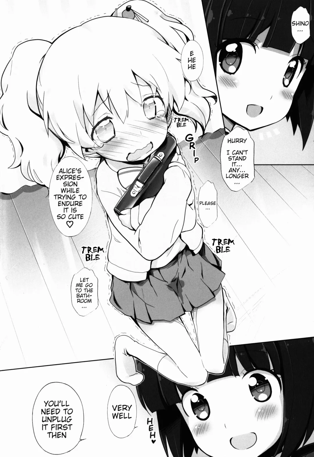 [Chouchin Ankou] Kiniro Mosaic Urethral Play Fhentai - Page 2