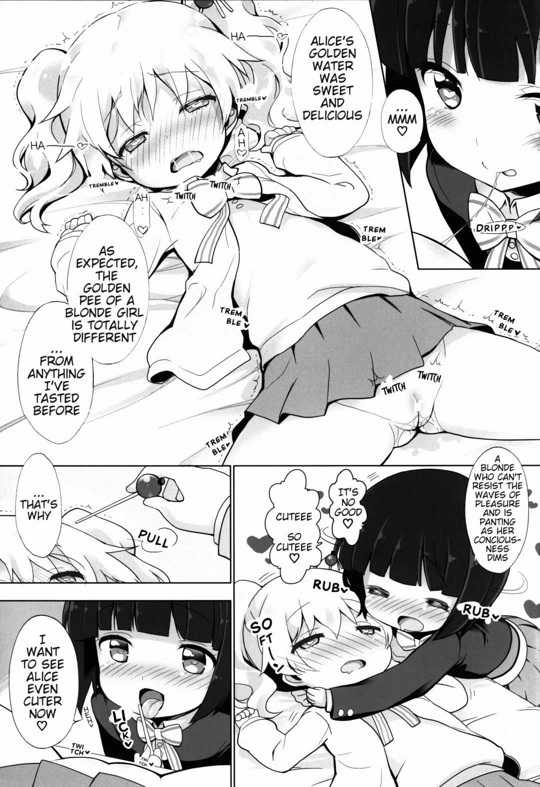[Chouchin Ankou] Kiniro Mosaic Urethral Play Fhentai - Page 5