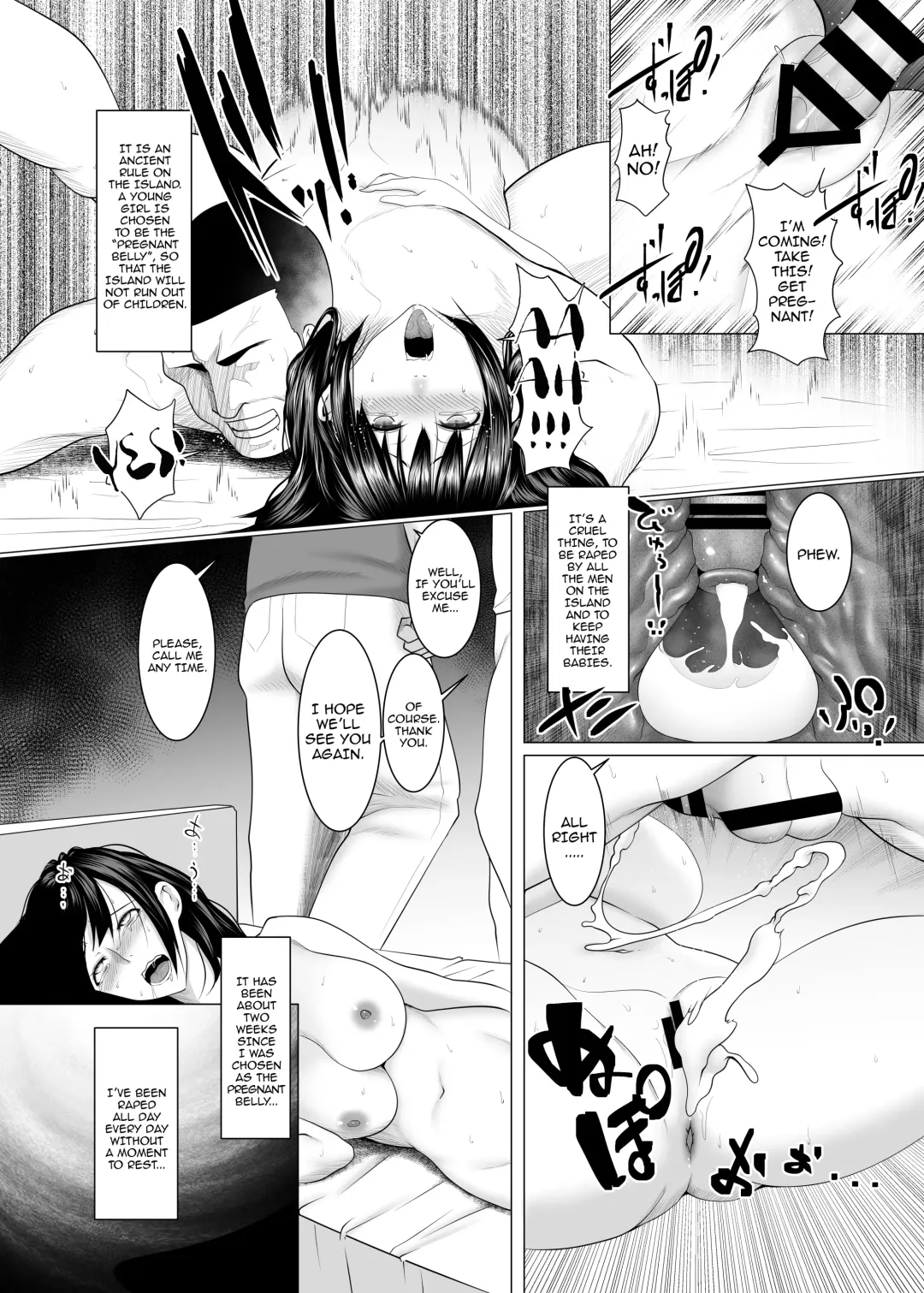 [Big.g] Haramase no Shima 2 ~Kodane o Shikomare Modaeru Otome~ | Pregnant Island 2 - A Girl is Agonisingly Filled with Semen Fhentai - Page 4