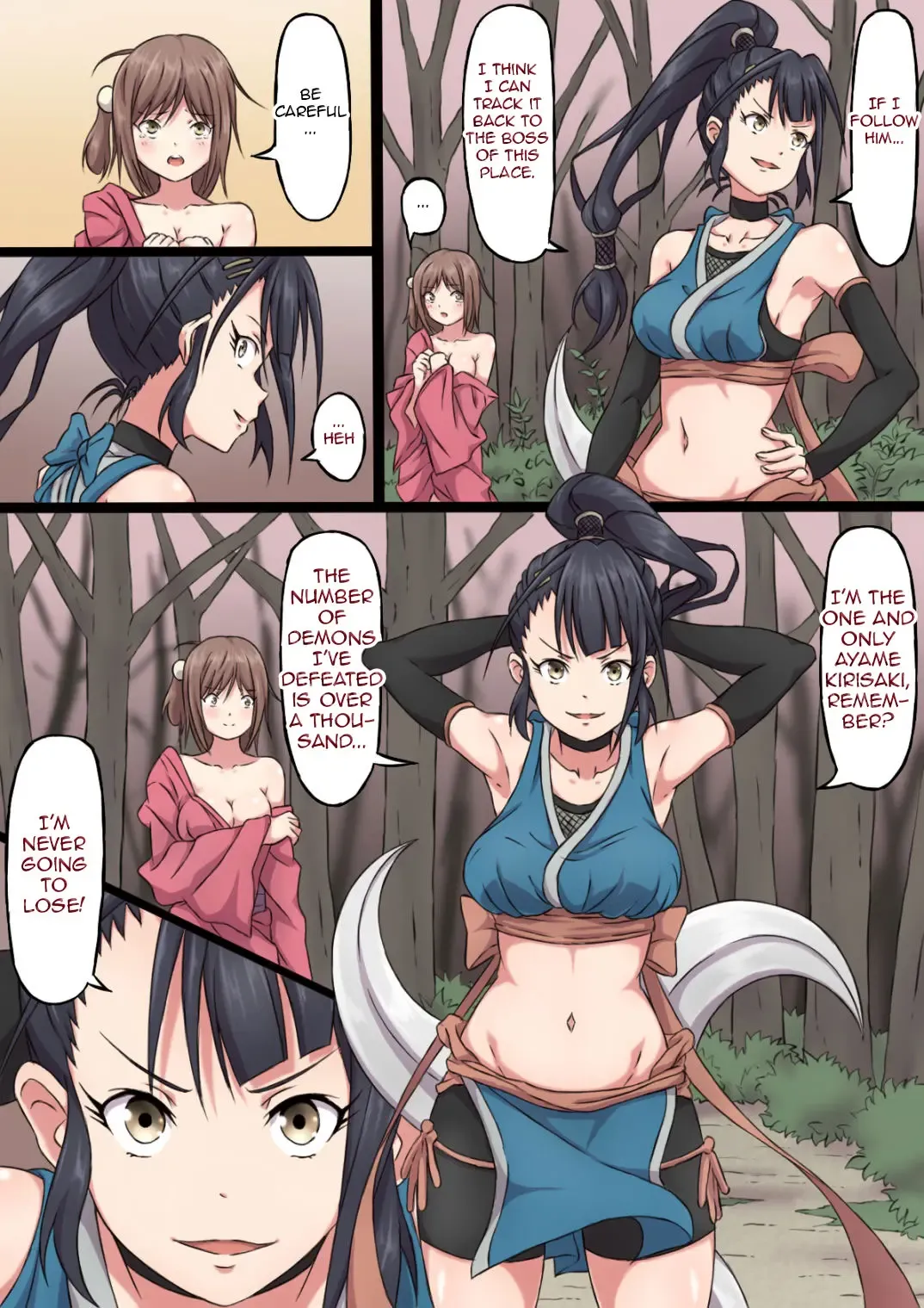 Kunoichi Ayame no Haiboku | The Defeat of Ayame Kunoichi Fhentai - Page 6