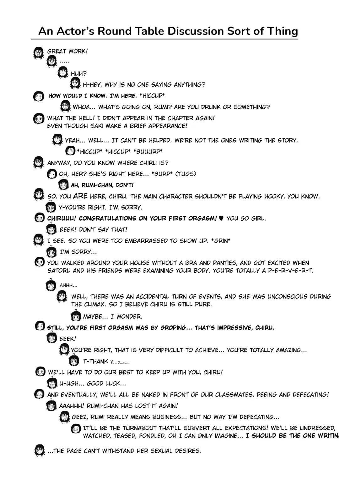 [Takapi] Chiru Roshutsu 4 | Chiru Exposure 4 [English] BoredScanlator Fhentai - Page 28