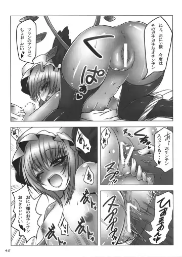 [Oouso - Yaburebouki Akuta] Touhou Kutsushita Bon Extra Fhentai - Page 44