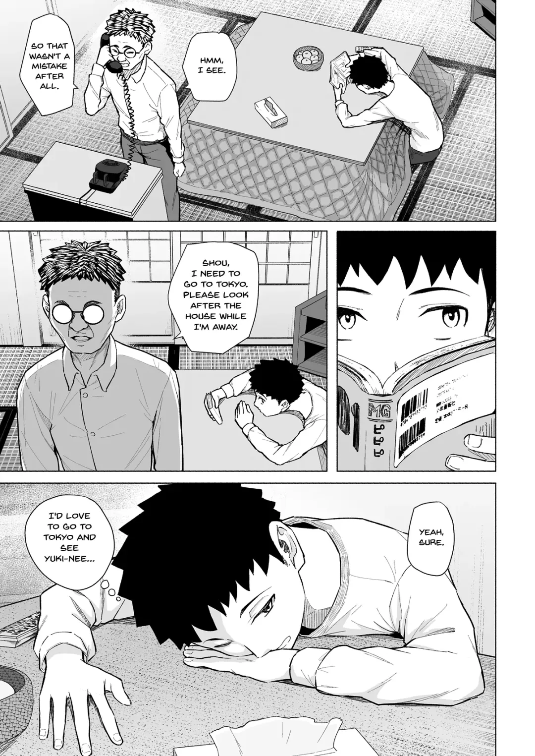 [Magekichi] Akogare no Nee-chan wa Fuuzoku Ochi Shite Oyaji ni Dakareru | The Nee-chan I Was Yearning For Started Whoring Herself Out And Had Sex With My Dad Fhentai - Page 6