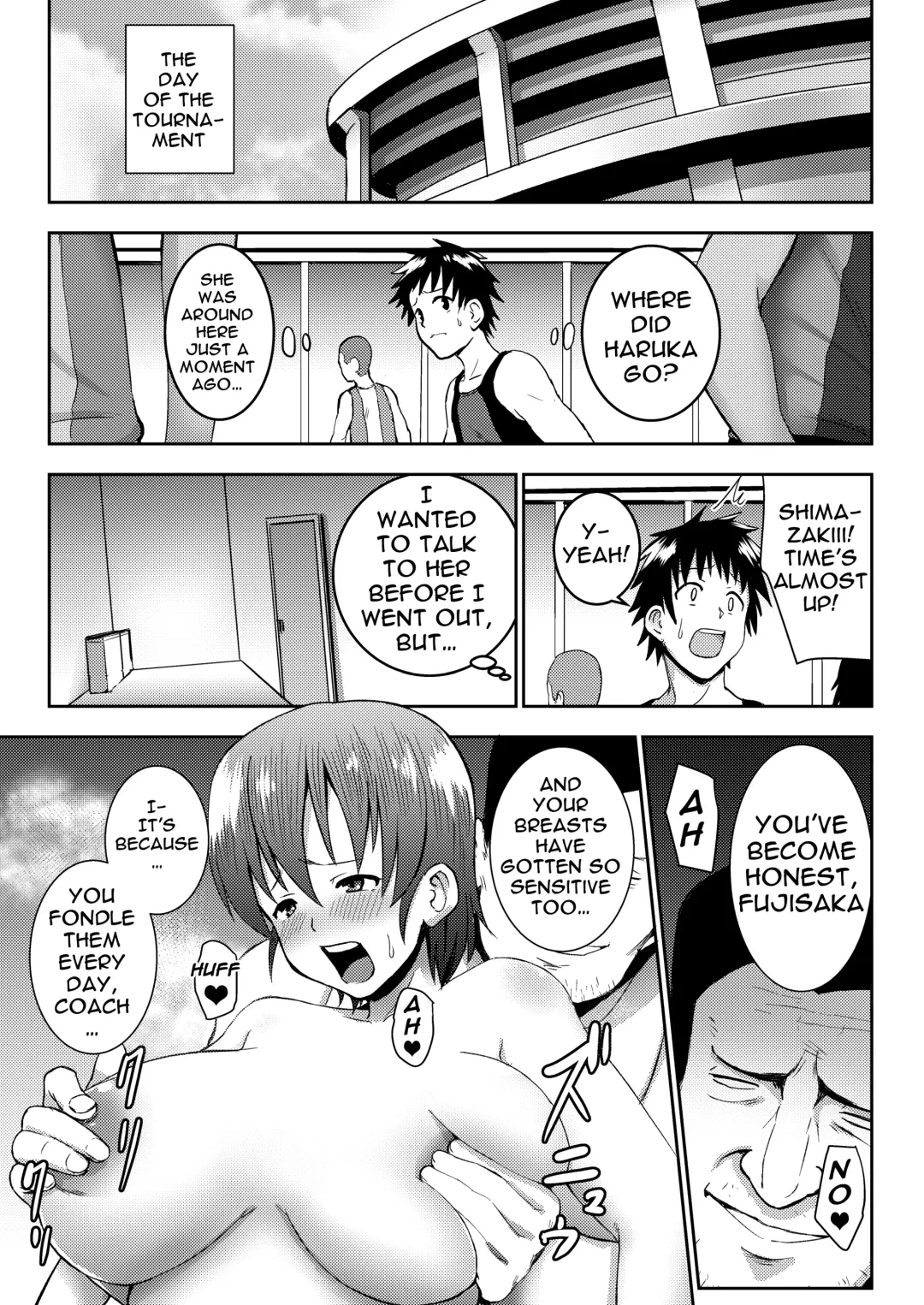 [Gagarin Kichi] Rikujoubu Manager Netorare Katsudou Nisshi | NTR Sex Journal Of The Track And Field Club Manager Fhentai - Page 16