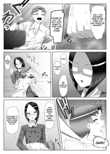 [Apacchi] Futanari Seitokaichou no Furyou Otokonoko Kousei Keikaku 1 Fhentai - Page 8