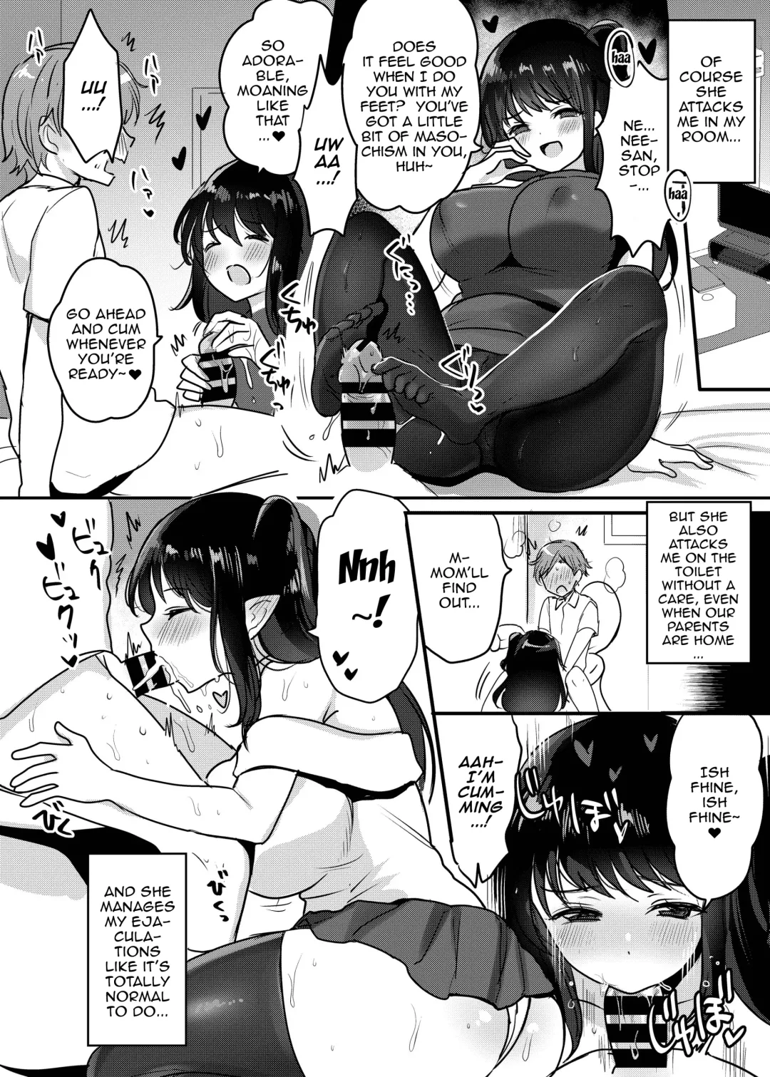 [Meisuke] OneSuccu ~Onee-chan wa Dosukebe Succubus~ | OneSuccu ~Onee-chan Is a Lewd Succubus~ Fhentai - Page 11