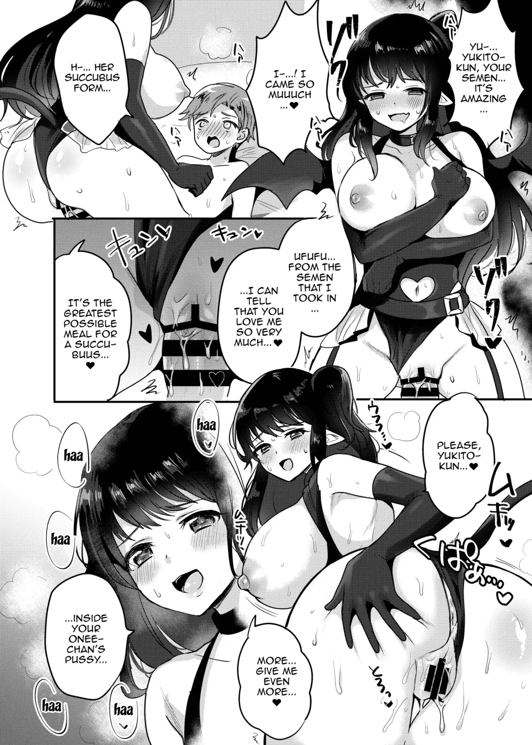 [Meisuke] OneSuccu ~Onee-chan wa Dosukebe Succubus~ | OneSuccu ~Onee-chan Is a Lewd Succubus~ Fhentai - Page 19