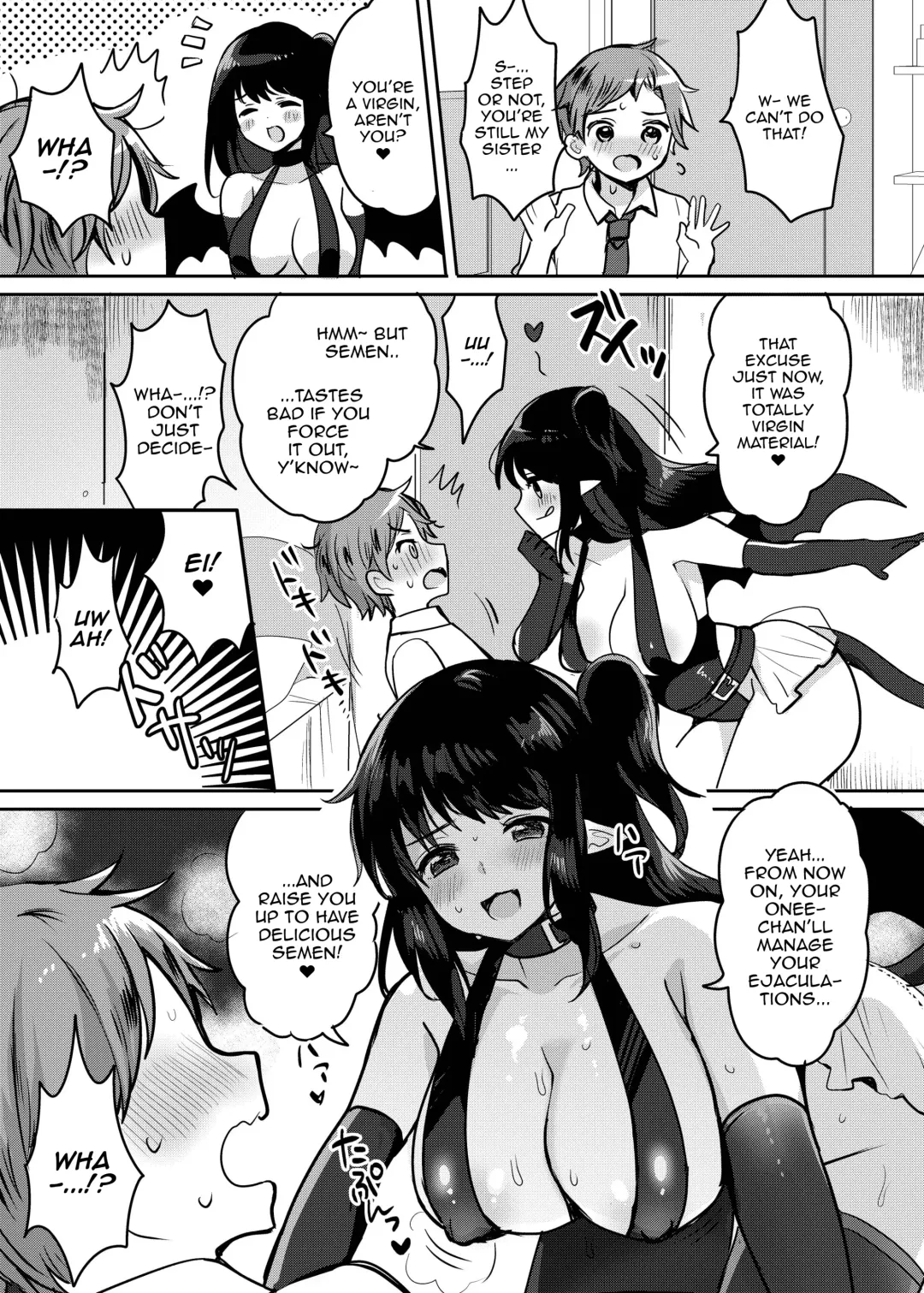 [Meisuke] OneSuccu ~Onee-chan wa Dosukebe Succubus~ | OneSuccu ~Onee-chan Is a Lewd Succubus~ Fhentai - Page 6