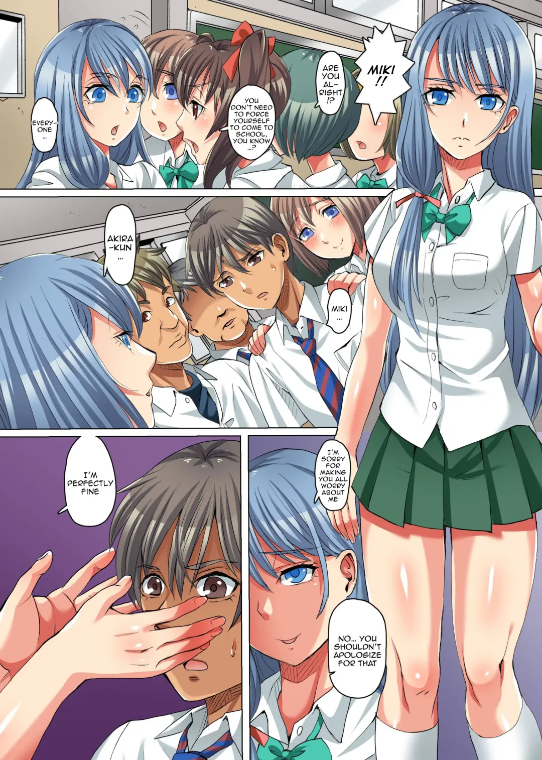 Zetsubou no Kyoushitsu ~Shokushu ni Kiseisare Sennou Sarete Kyouki e to Ochiteyuku Manabiya~ | Classroom Of Despair ~The School Where Everyone Starts Sexually Falling To Hypnotic Tentacles~ Fhentai - Page 5