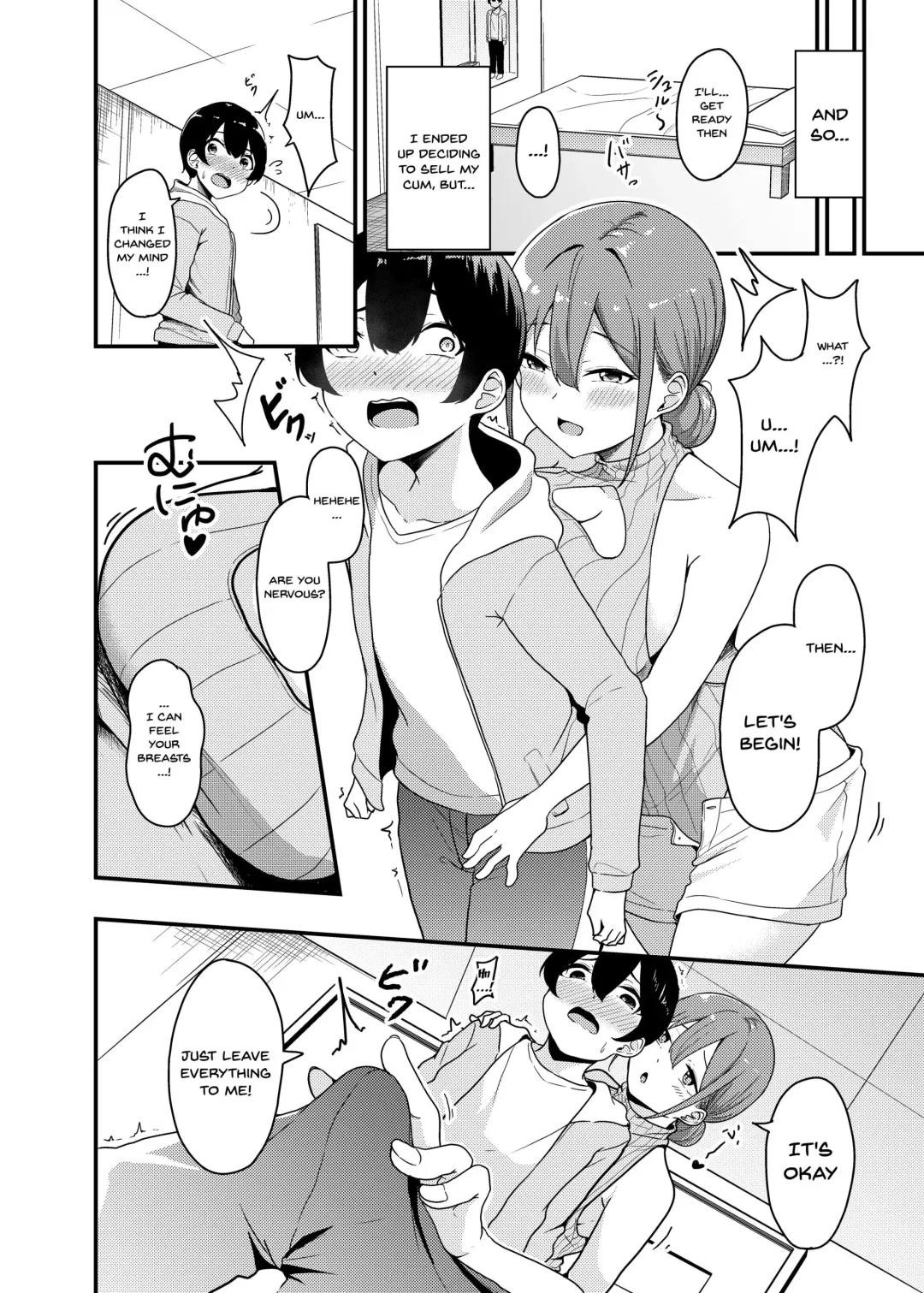 [Minato Yuu] Sakusei Kaitori Service | Sperm Buying Service Fhentai - Page 5