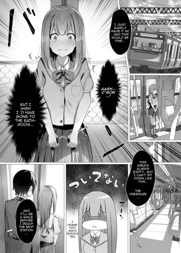 [Akausu Ko] Gaman to Gaman no Chikan Densha | A Molester Who Can't Hold Back On The Train Fhentai - Page 3