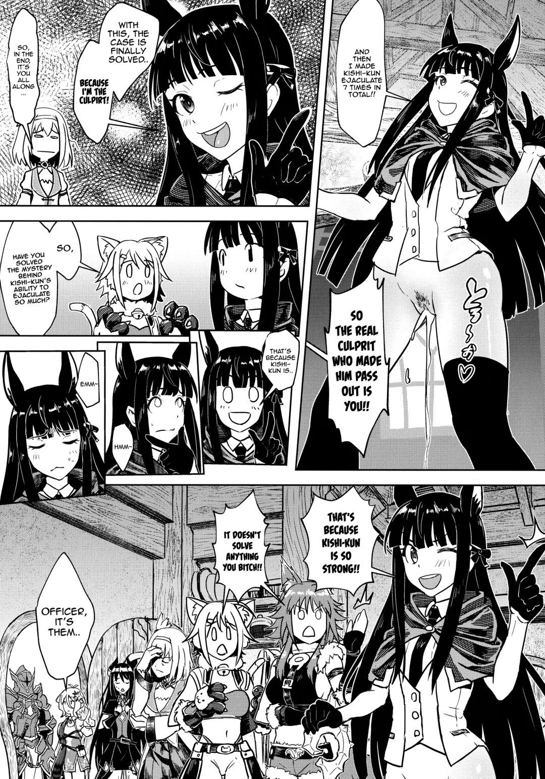 [Apoidea] Outo no Meitantei Inyuu no Sanjuushi (decensored) Fhentai - Page 32