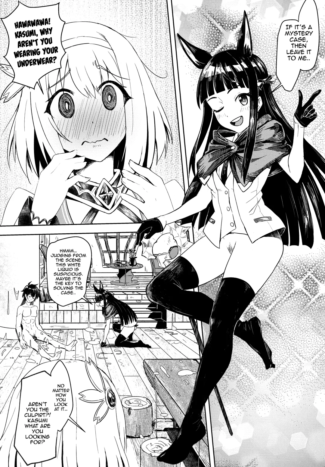 [Apoidea] Outo no Meitantei Inyuu no Sanjuushi (decensored) Fhentai - Page 4