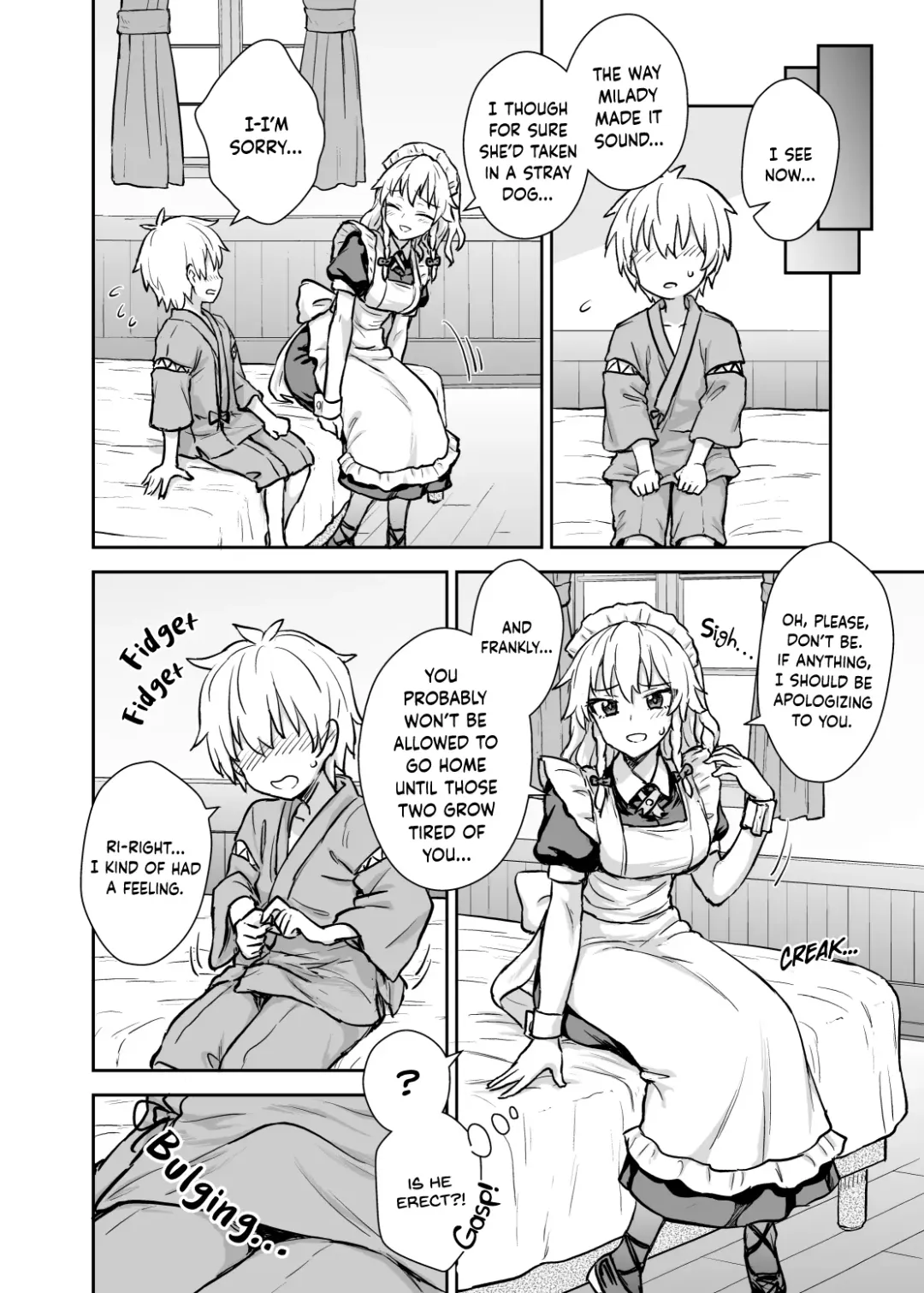 [Itou Yuuji] Sakuya-san ga Arawareta! Fhentai - Page 3
