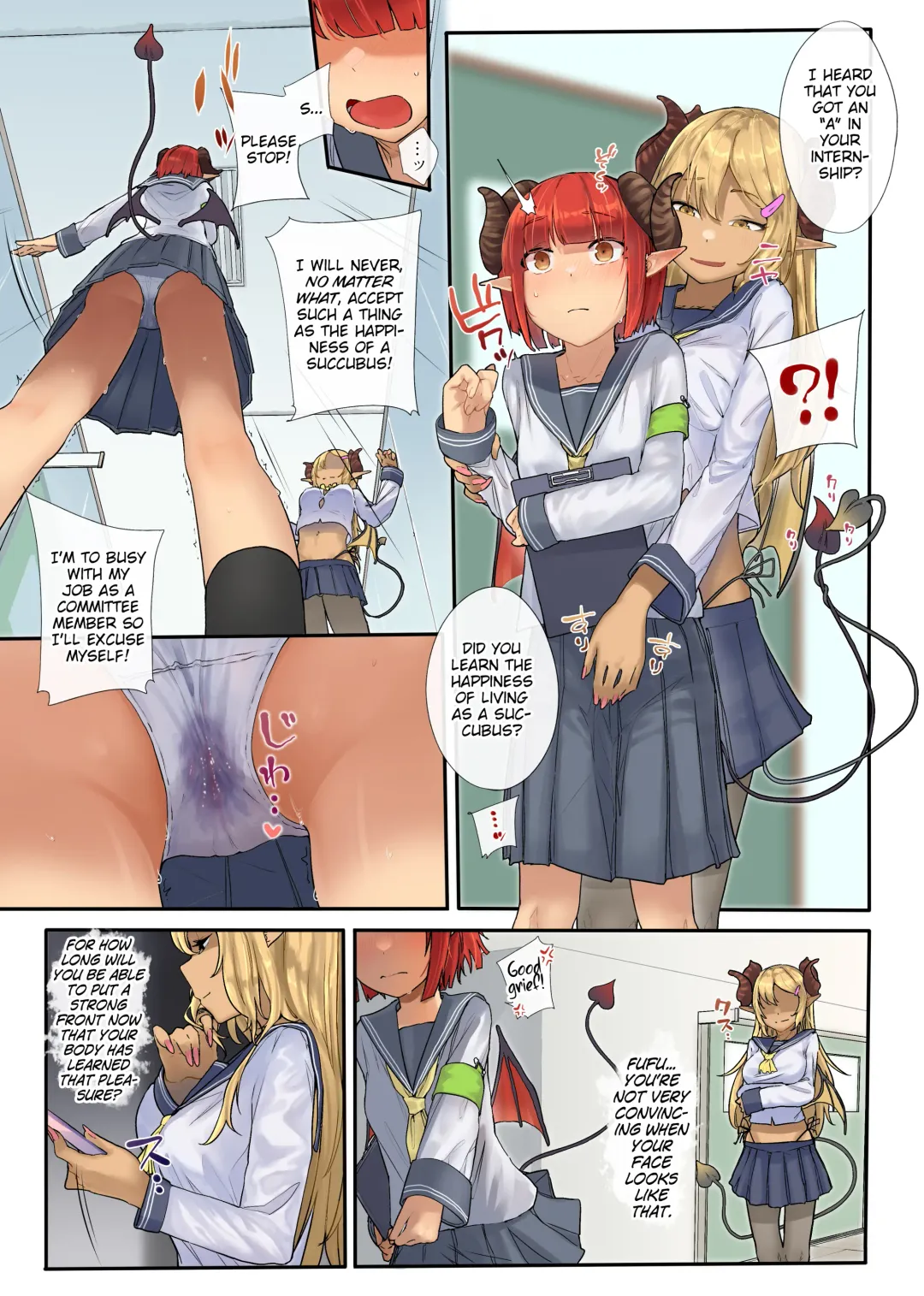 [Kindatsu] Keppeki Fuukiiin Succubus no Internship ～1 Shuukan Micchiri ♥ Kyousei Houshi Katsudou ~ Fhentai - Page 30