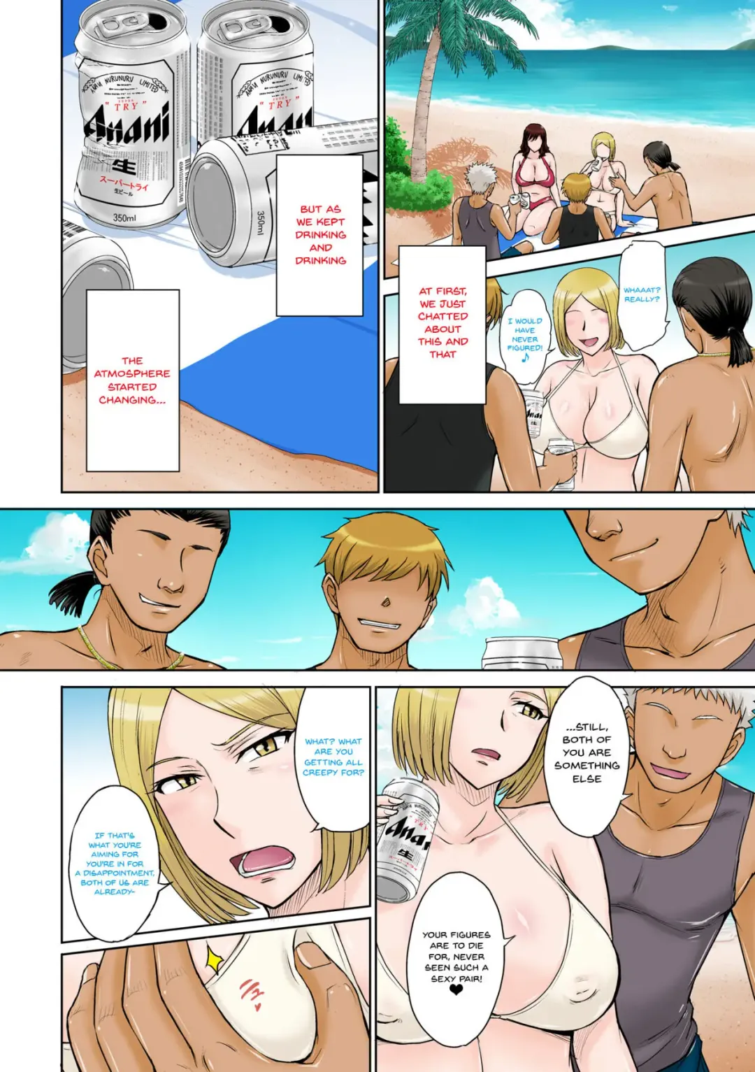 [Tsukino Jyogi] Hitozuma Nanpa! Namahame!! Resort Island | Wife Seduction! And Fucking!! Resort Island Fhentai - Page 7