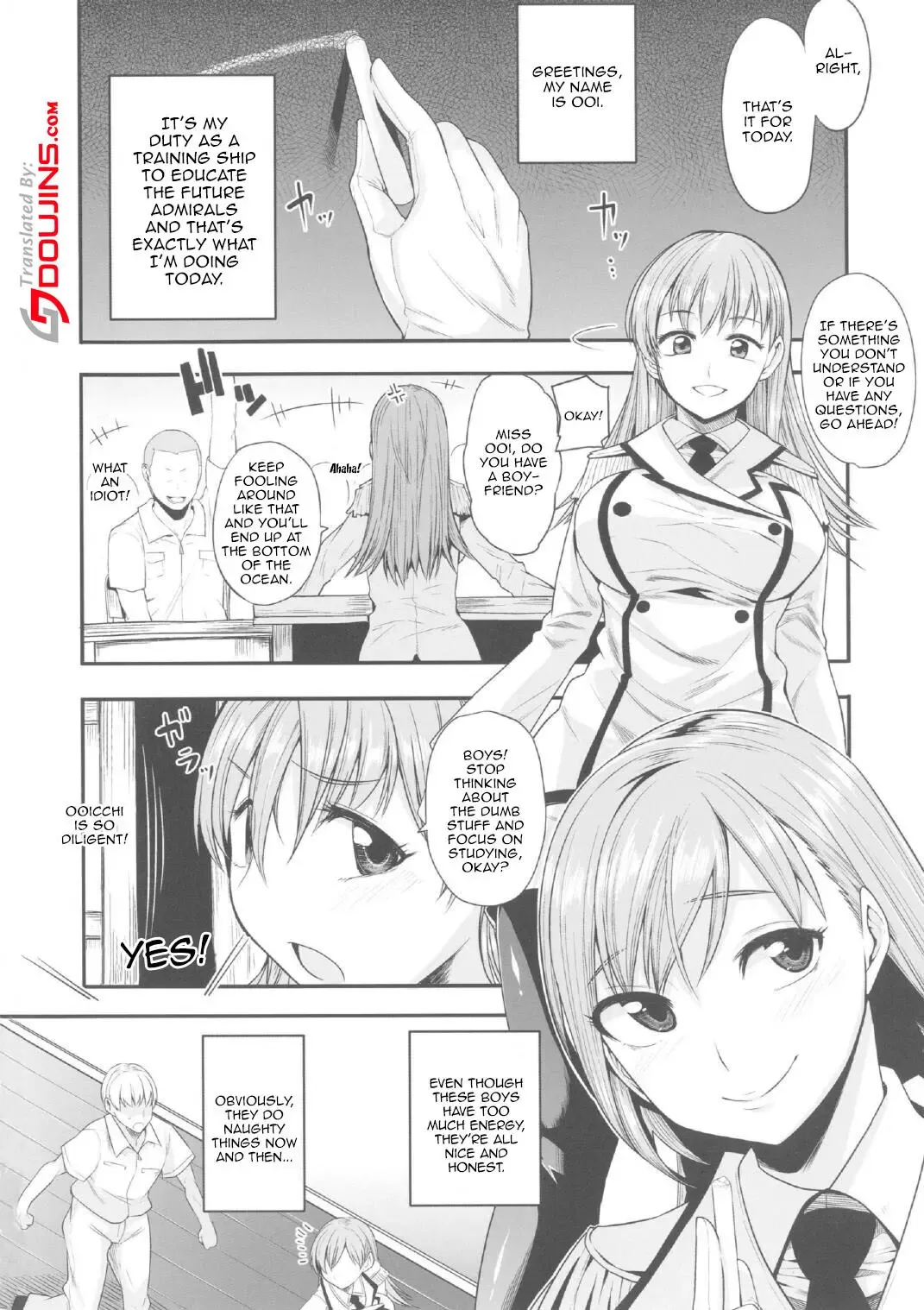 [Shimantogawa] Ooicchi wa Teitoku no Iinaricchi San | Ooicchi Does As The Admiral Wants And Has Sex With Him Fhentai - Page 2