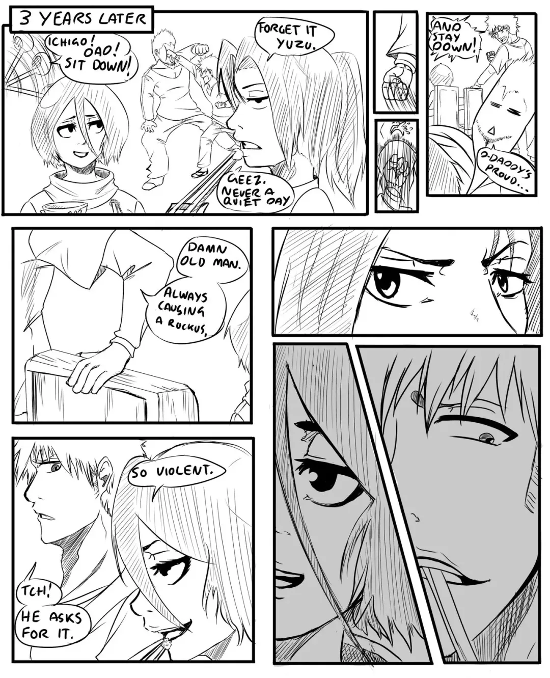 Shower Trouble[][bleach) Fhentai - Page 5