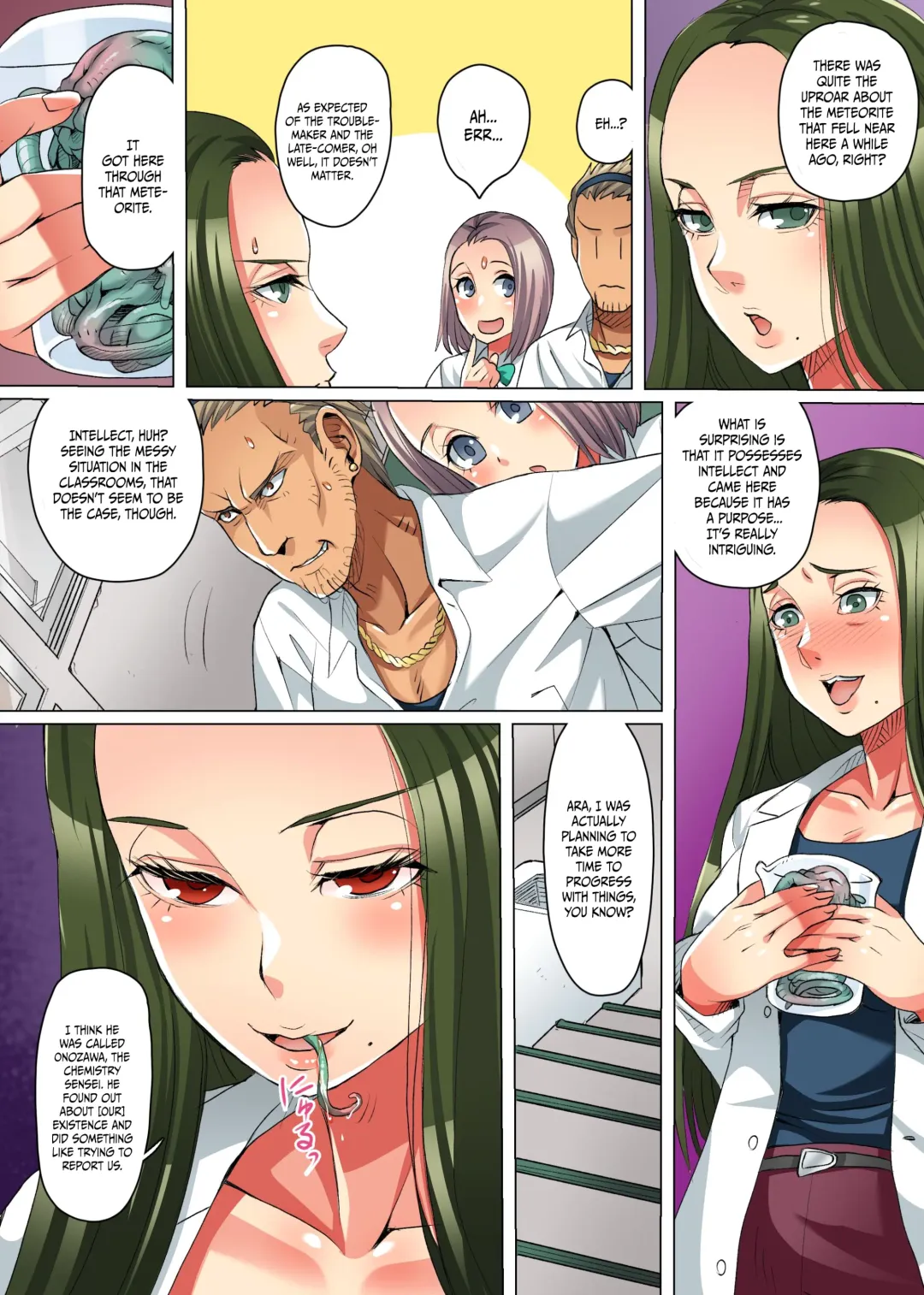 [Yamai Sakatarou] Zetsubou no Kyoushitsu ~Shokushu ni Kiseisare Sennou Sarete Kyouki e to Ochiteyuku Manabiya~ Fhentai - Page 15