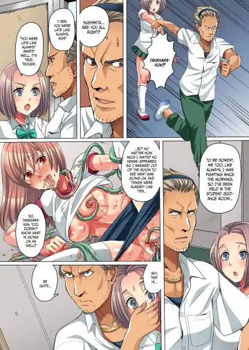 [Yamai Sakatarou] Zetsubou no Kyoushitsu ~Shokushu ni Kiseisare Sennou Sarete Kyouki e to Ochiteyuku Manabiya~ Fhentai - Page 12