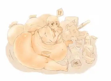 [Teruwo] 【肥満化あり】自粛中に激太りした先輩 Fhentai - Page 10