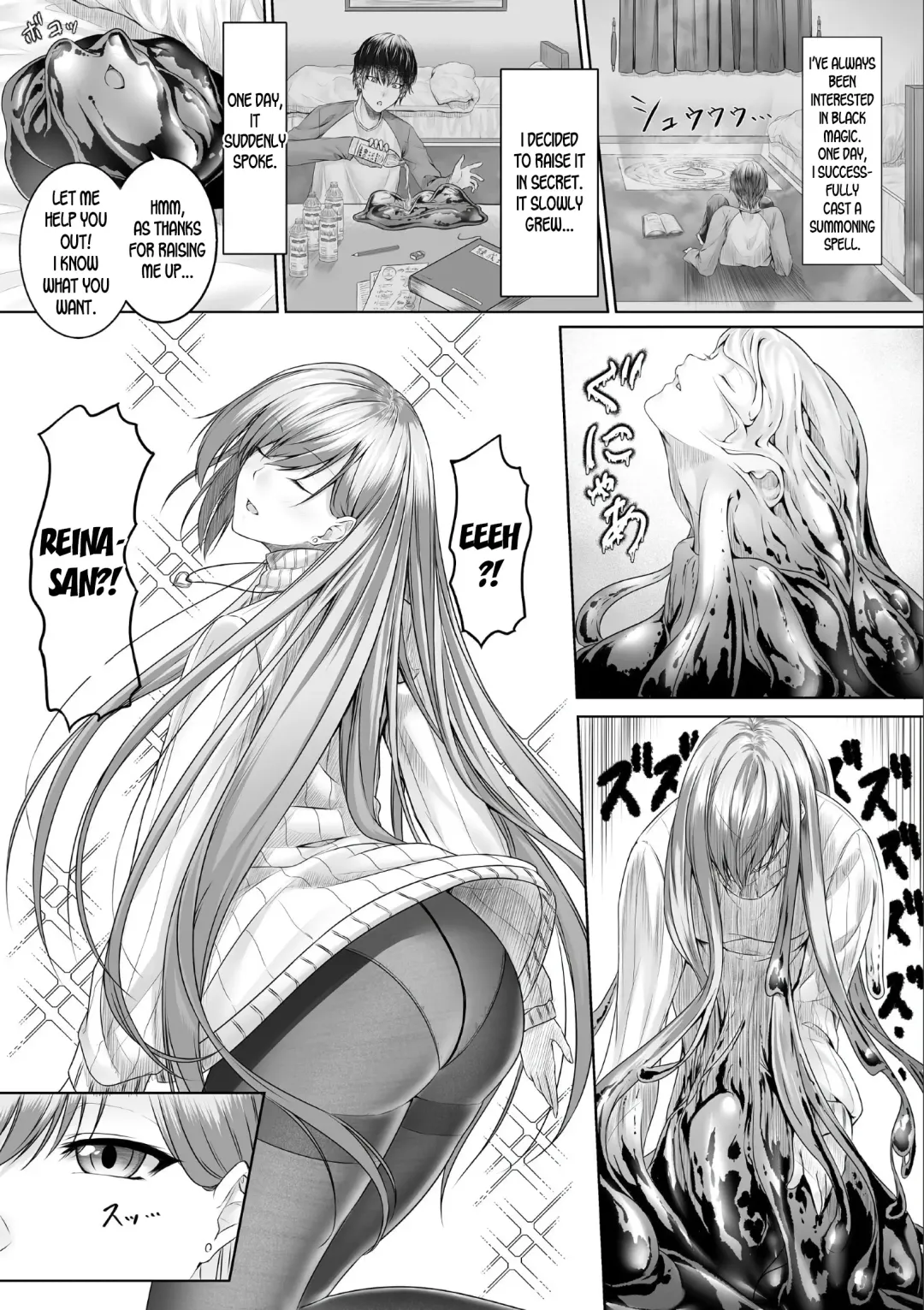 [Metako] Slime kara no Ongaeshi | The Slime's Gratitude (decensored) Fhentai - Page 2