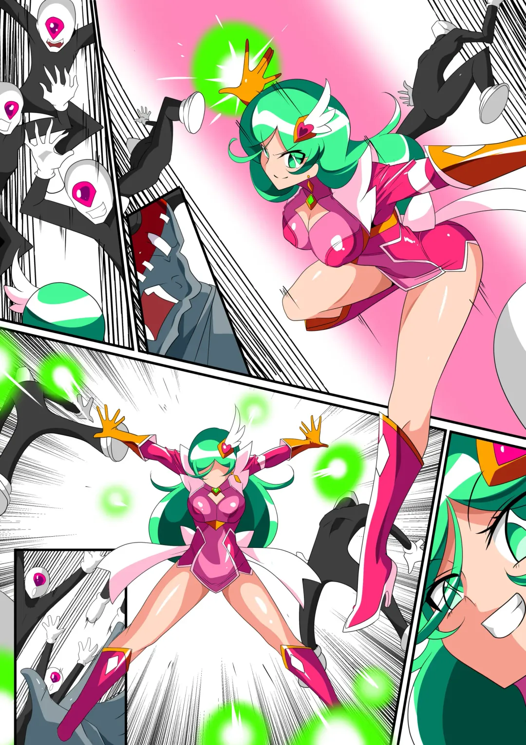 Psycho Lady Meteor VS Dr. Franken Part. A Fhentai - Page 7