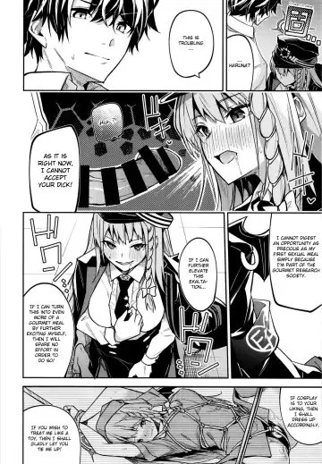 [Hetaren] Kurodate o Shiro ni Someru Seishoku Kenkyuu o | Sexual Gourmet Research: Dyeing Kurodate White Fhentai - Page 8