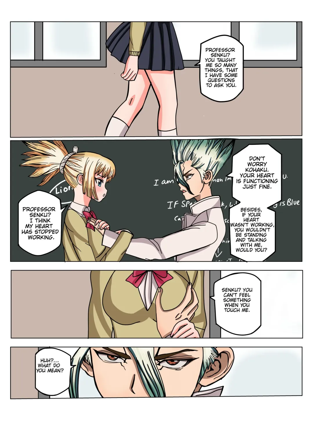Senku x Kohaku love chemistry Fhentai - Page 3