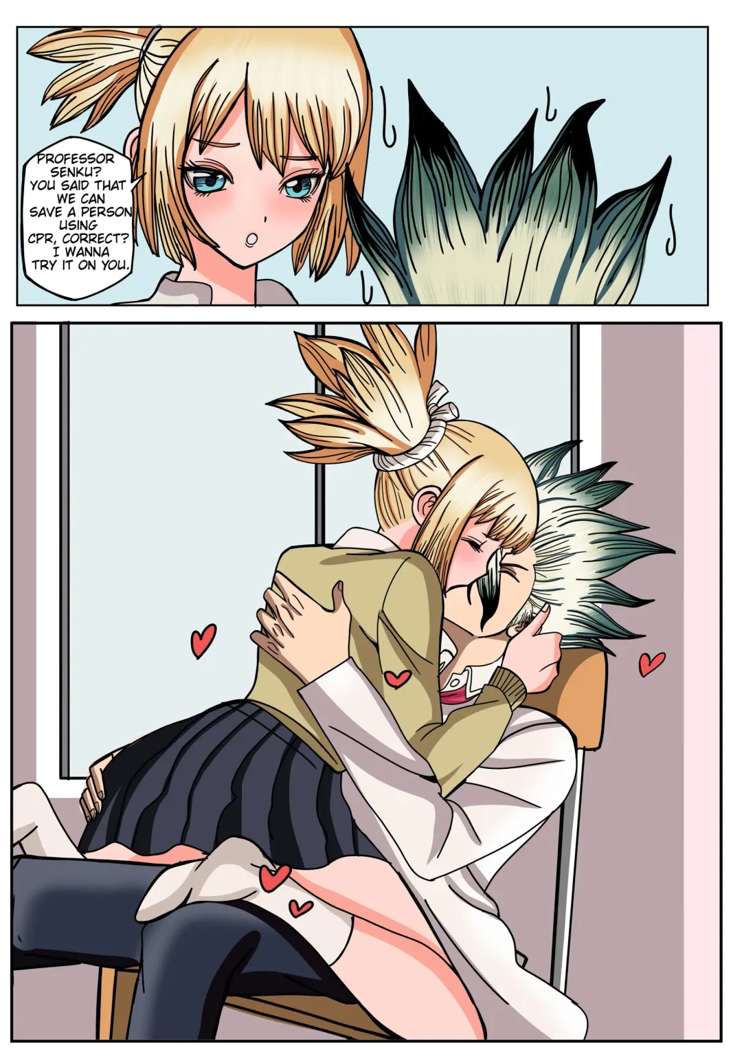 Senku x Kohaku love chemistry Fhentai - Page 4