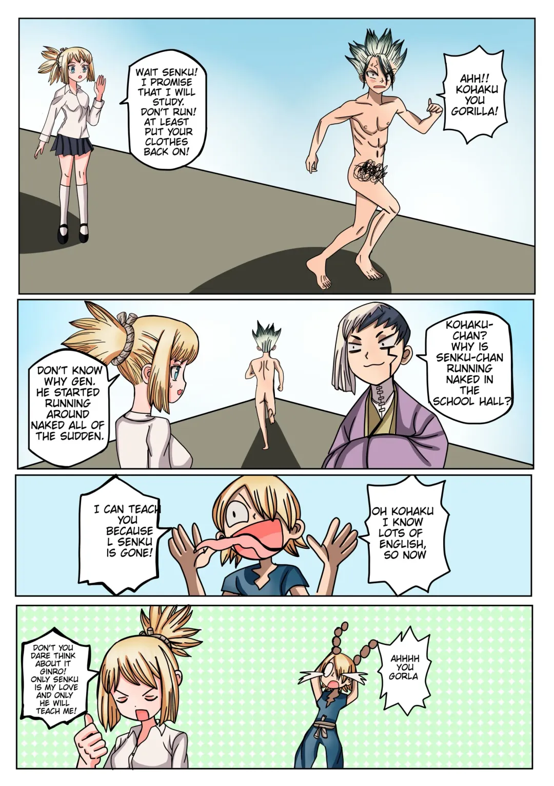 Senku x Kohaku love chemistry Fhentai - Page 6