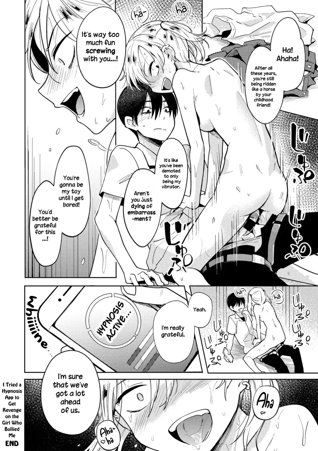 [Kanimura Ebio] I Tried a Hypnosis App to Get Revenge on the Girl Who Bullied Me Fhentai - Page 20