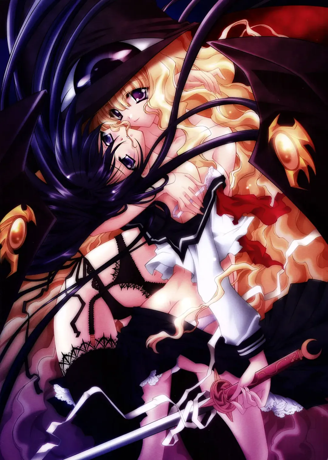 [Carnelian] Yami to Boushi to Hon no Tabibito Visual Collection Fhentai - Page 10