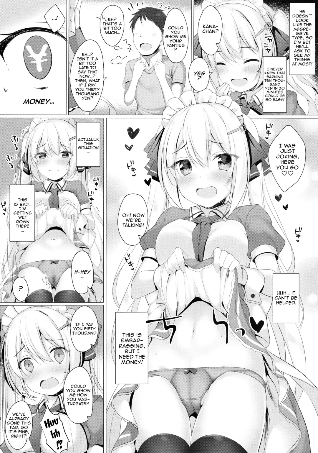 [Tomo] Kinpatsu Twinte JK-chan wa Bitch tte Hontou desu ka? | Is It True That Blonde Schoolgirl With The Twintails Is Actually a Slut? Fhentai - Page 7