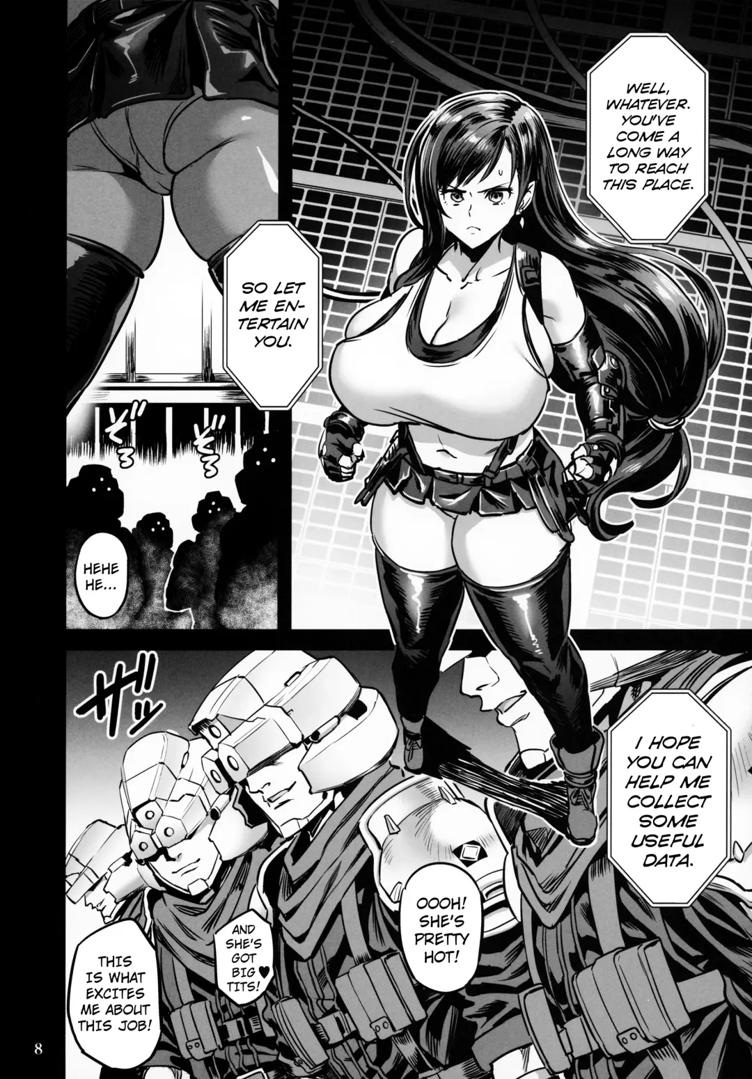 [Obui - Slashysmiley] Deka Chichi Terrorist no Kousei Kouhai Jikken Fhentai - Page 7
