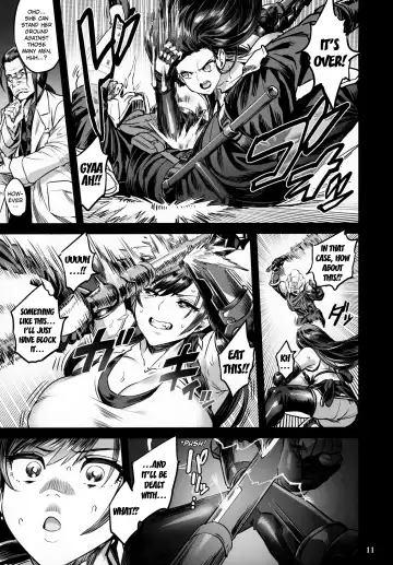 [Obui - Slashysmiley] Deka Chichi Terrorist no Kousei Kouhai Jikken Fhentai - Page 10