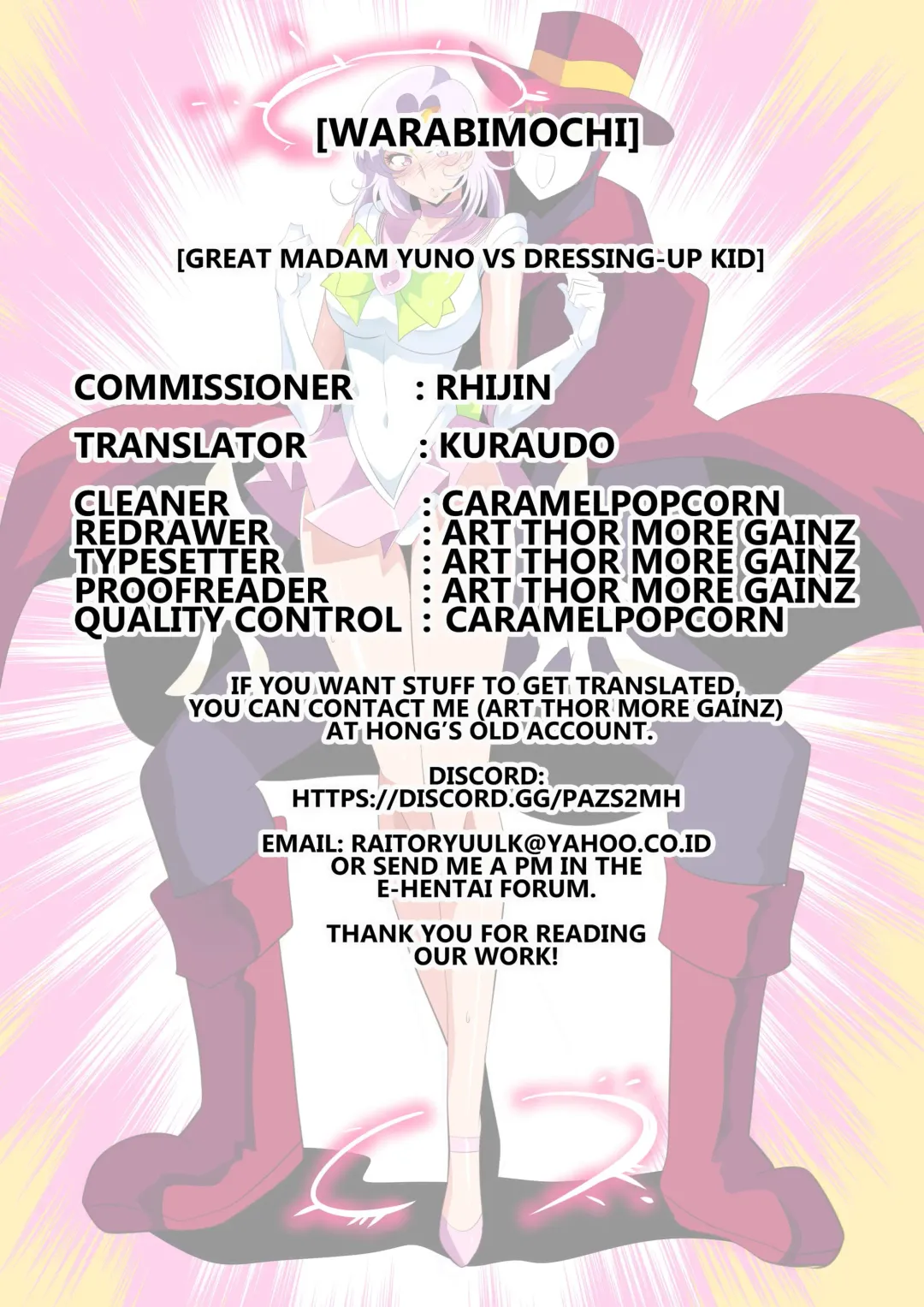 Great Madam Yuno VS Dress-up Kid Fhentai - Page 11