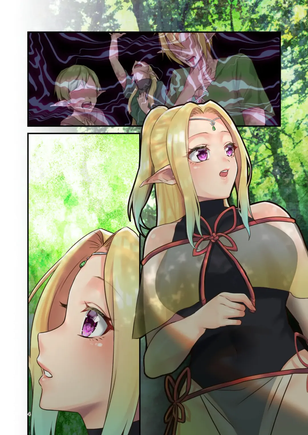 [Bangetsu Setsuka] Houshi Shintaku -Tentacle Oracle- Fhentai - Page 40