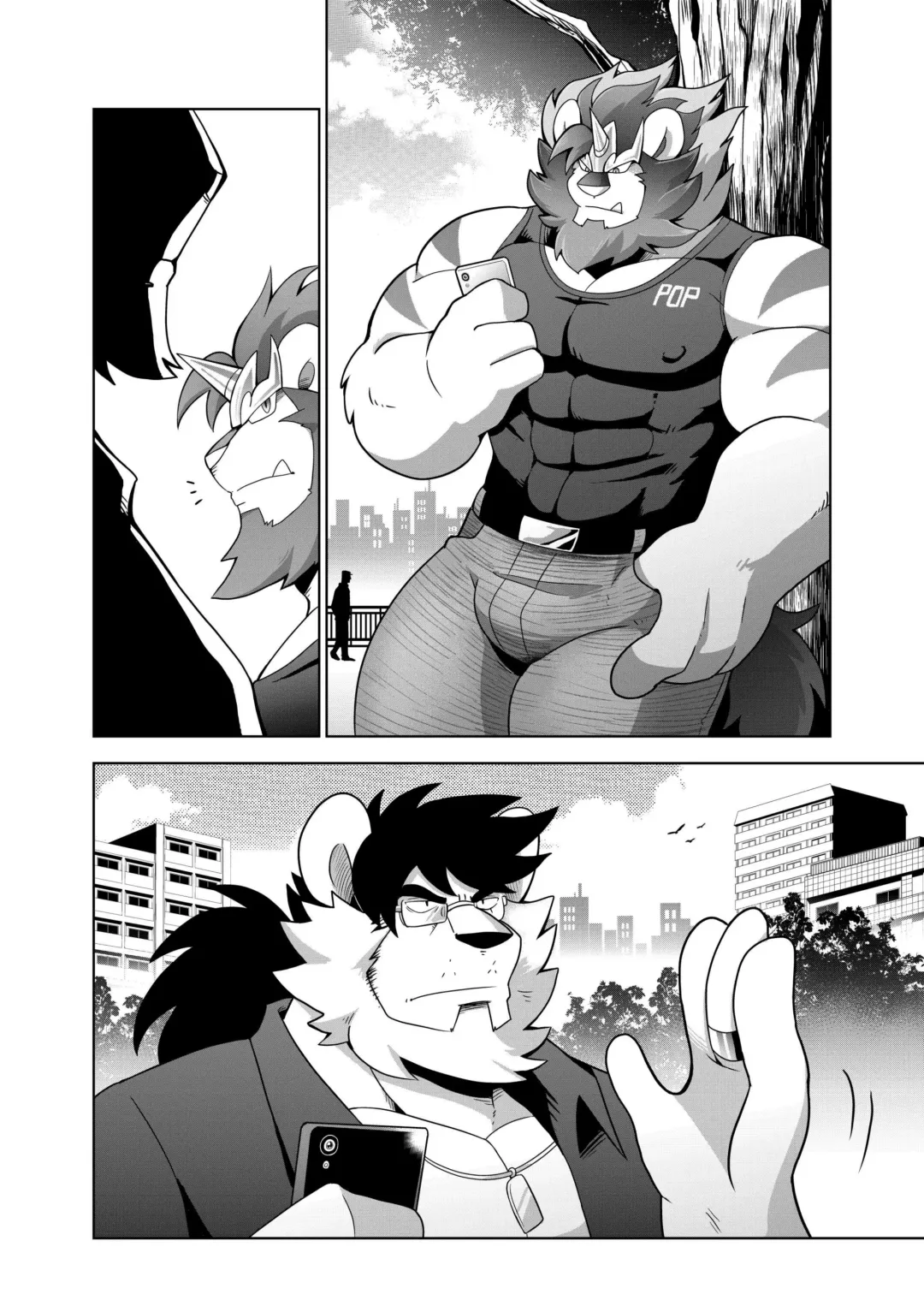 [Taka] Men's Time Vol.1 - No Need to Talk Fhentai - Page 6