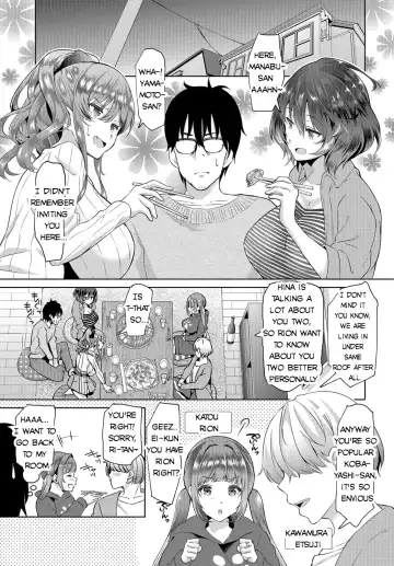 [Ohara Makoto] InCha na Ore ga Madougu o Tsukatte Share House de Harem o Tsukutte Mita. Ch. 4 Fhentai - Page 3